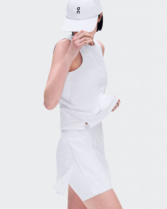 Women's Court Skirt Split LDN White - US 9528