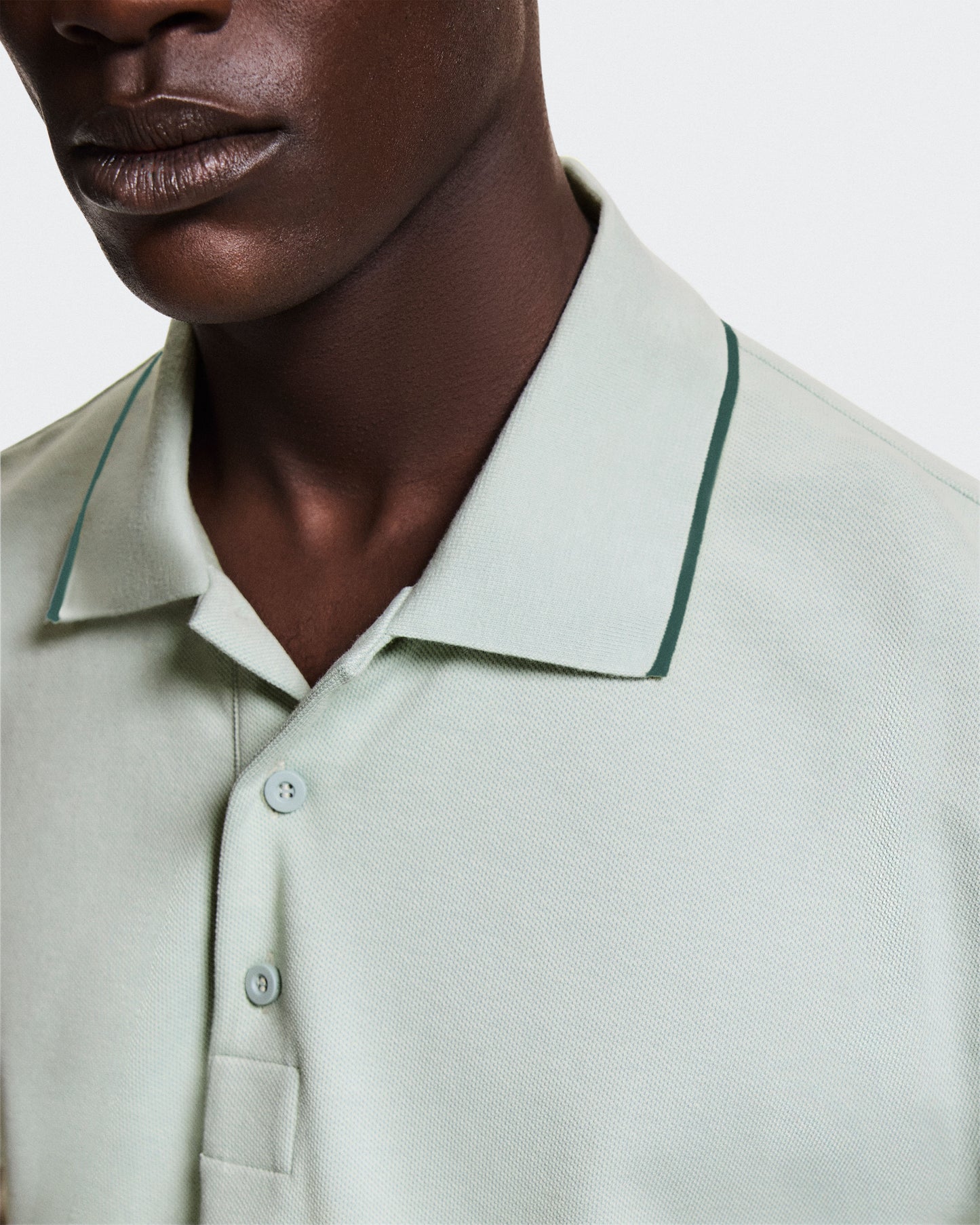 Men's Courtside Polo Mineral | Tide - US 9394