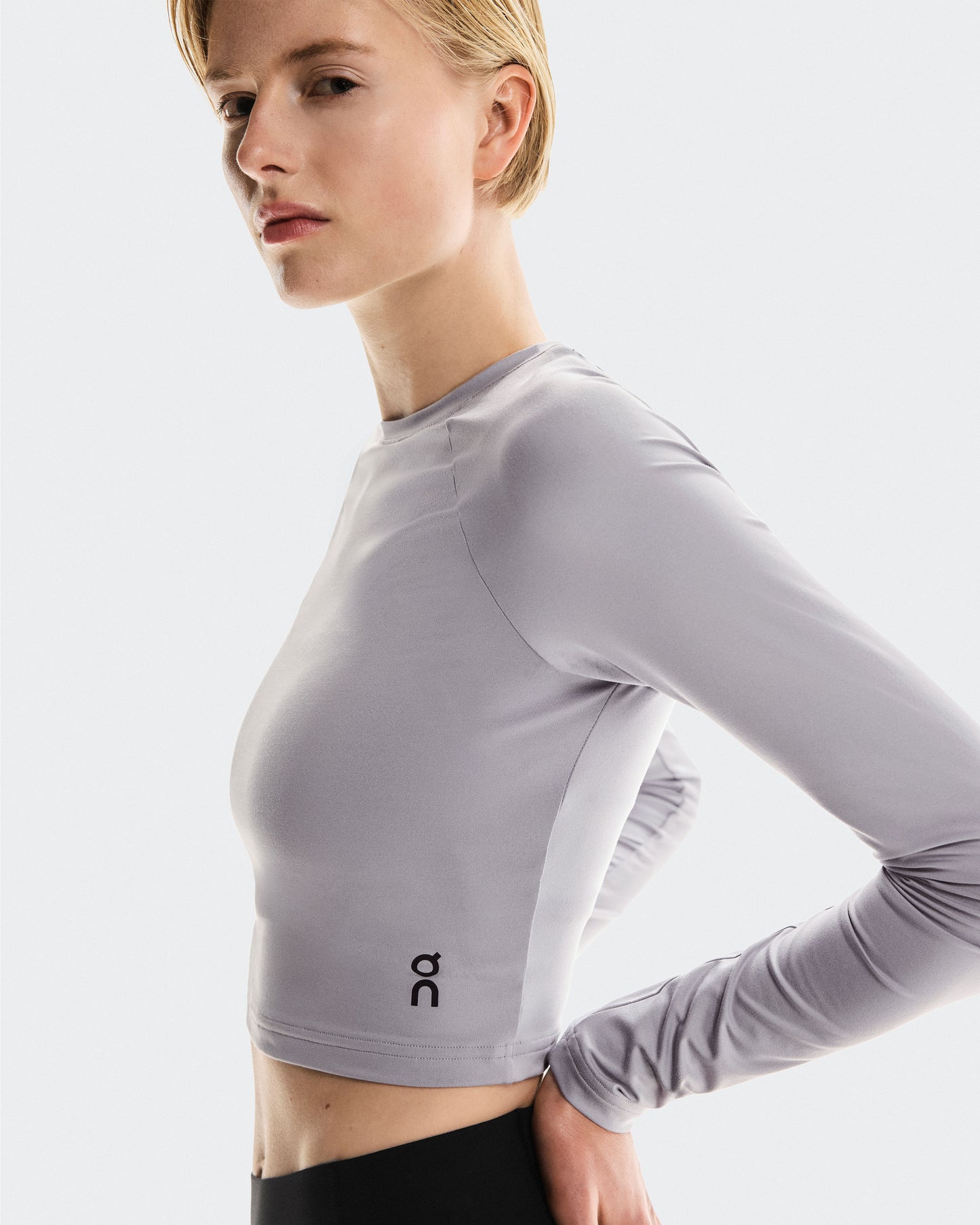 Women's Studio Long-T Crop Lilac - US 3460