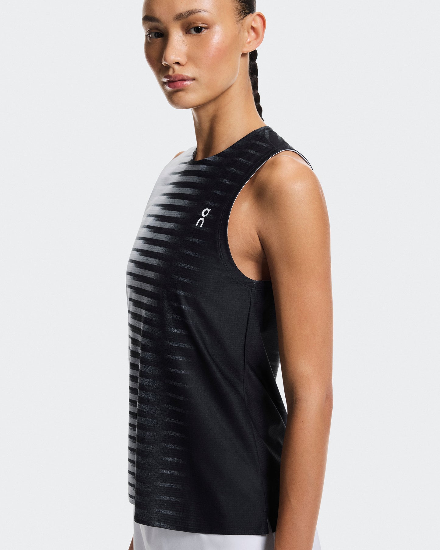 Women's Court Tank Edge Black | White - US 9546