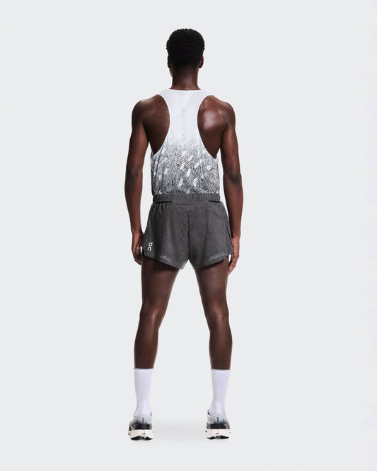 Men's Zero Shorts Iron | Black - US 0987