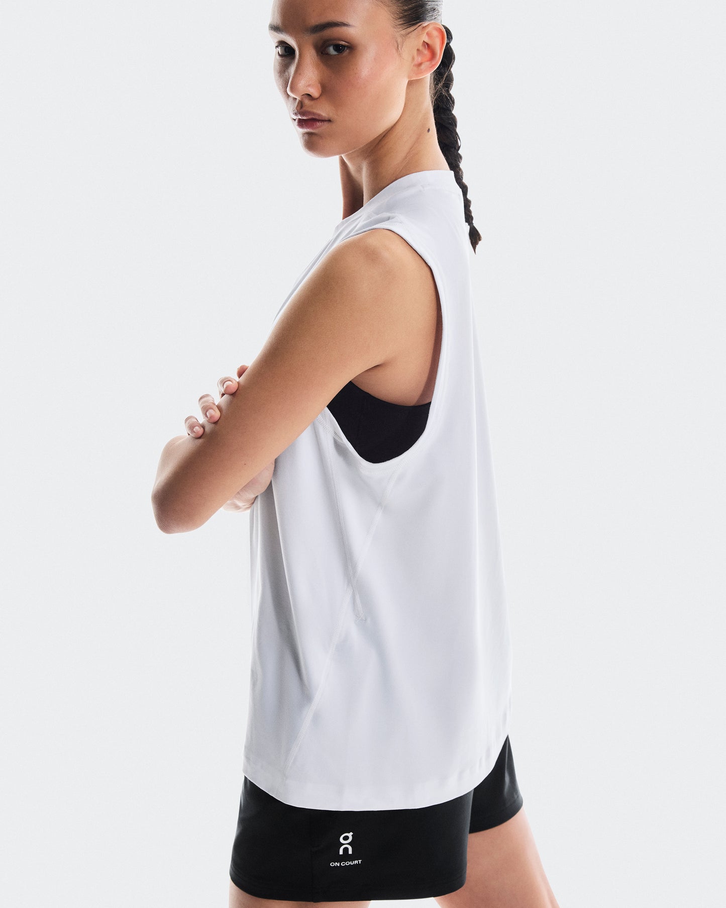 Women's Courtside Tank White - US 7262