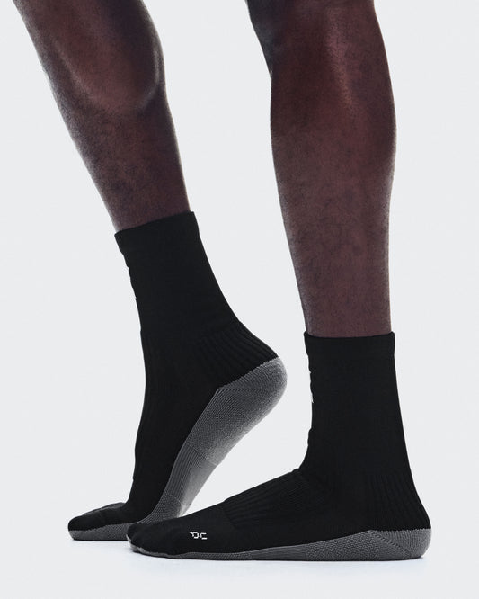 Trail Sock High 2P Black | Black - US 1078
