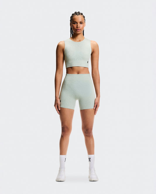 Women's Studio Knit Crop Mineral Heather - US 0059