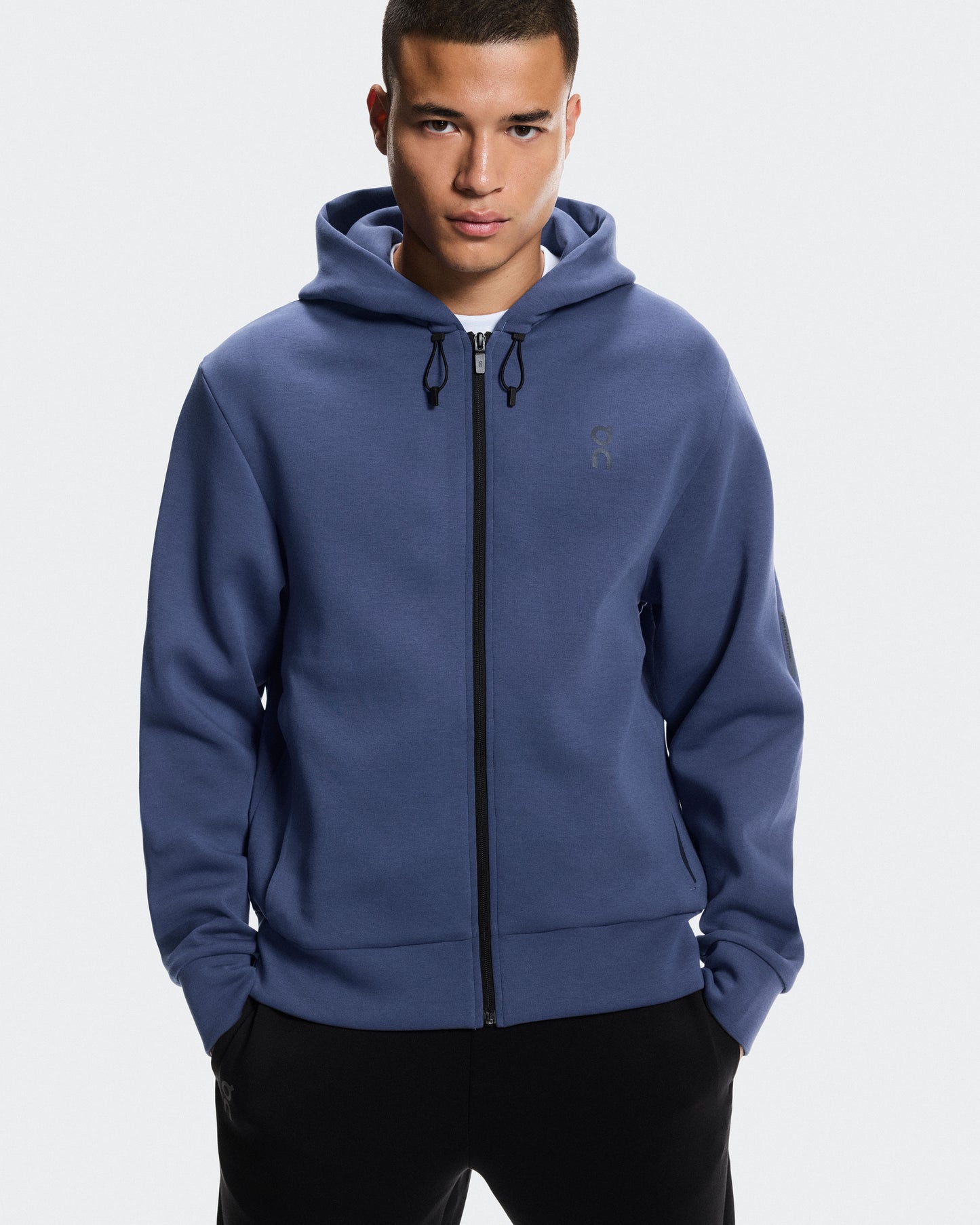 Men's Focus Tech Zip Hoodie Acai - US 8287