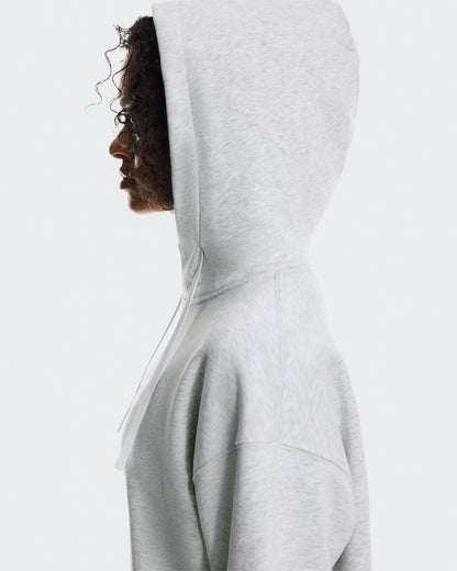 Women's Club Hoodie Smash Grey Heather - US 9290