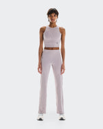 Women's All-Day Ribbed Pants Orchid | Lilac - US 6021