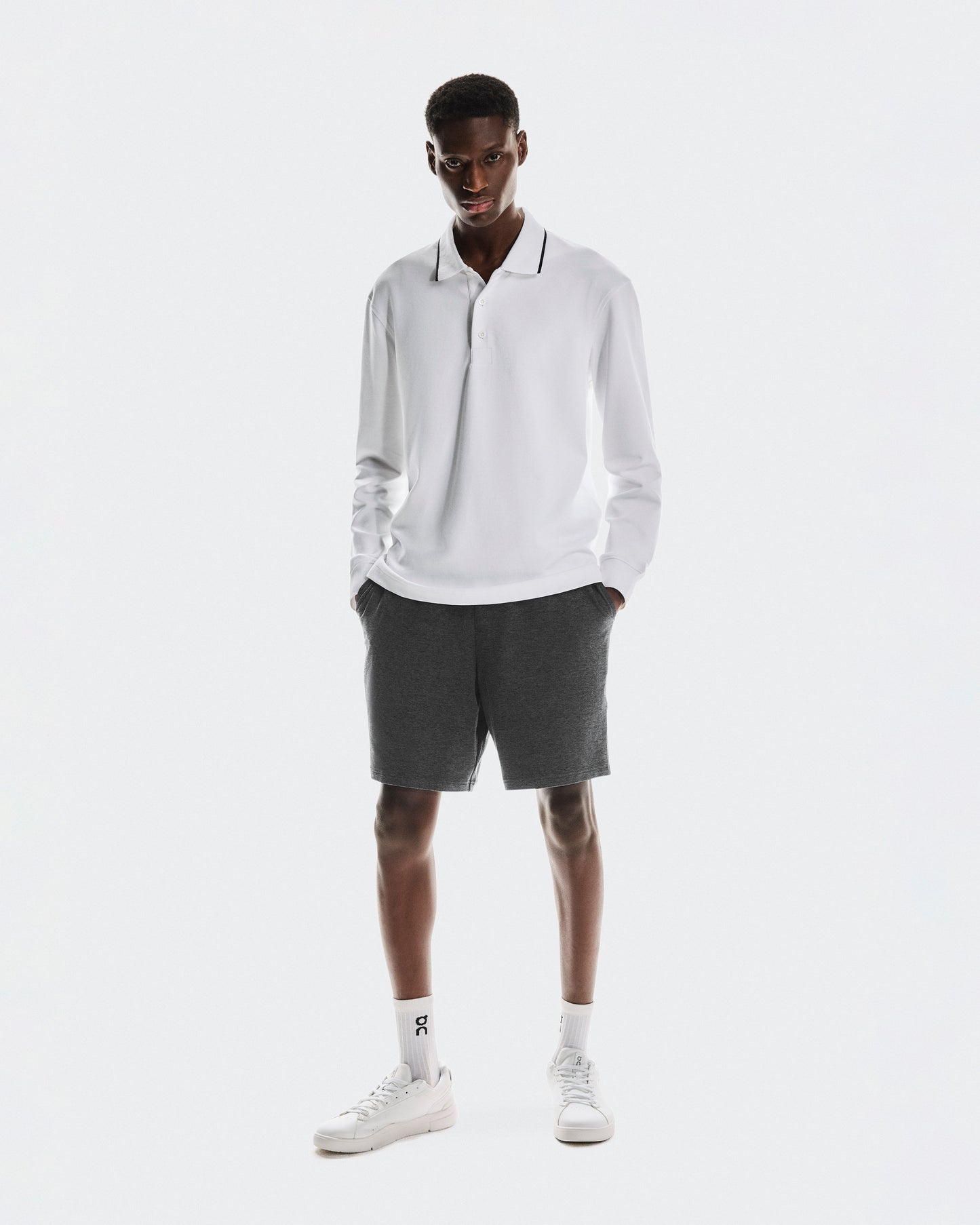 Men's Courtside Shorts Slate - US 7737
