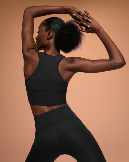 Women's Movement Crop Black - US 7197