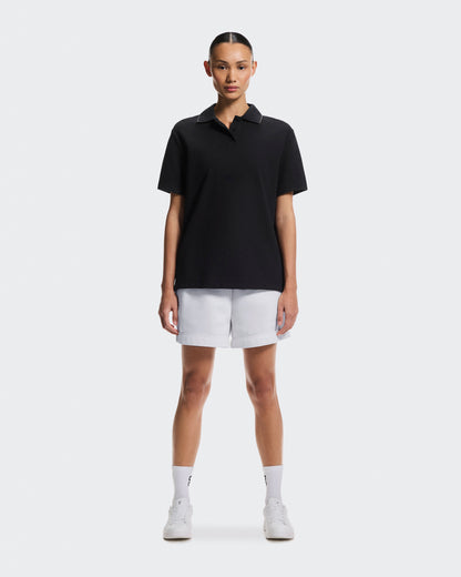 Women's Courtside Polo Black | Eclipse - US 7766