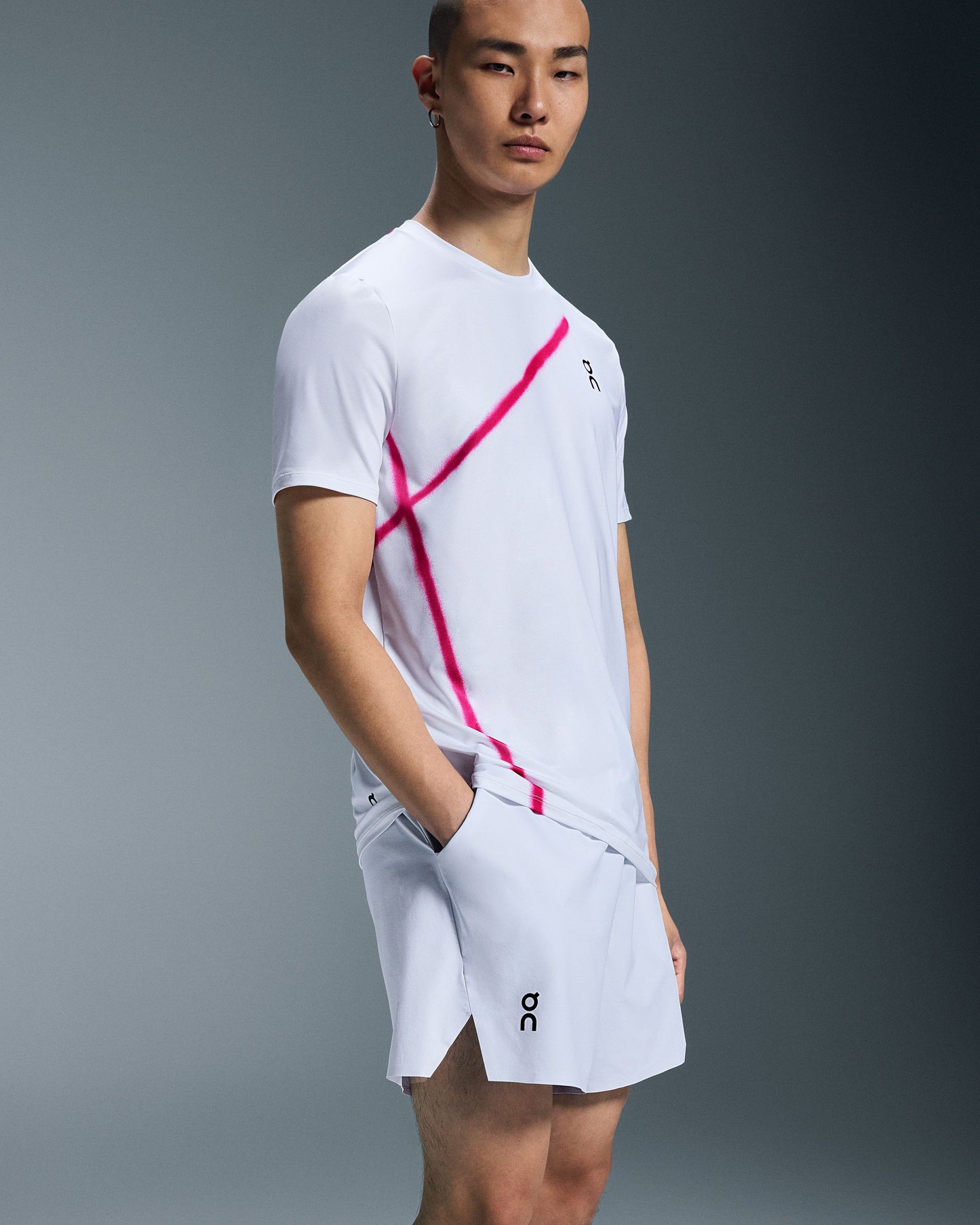 Men's Court Shorts White - US 8247