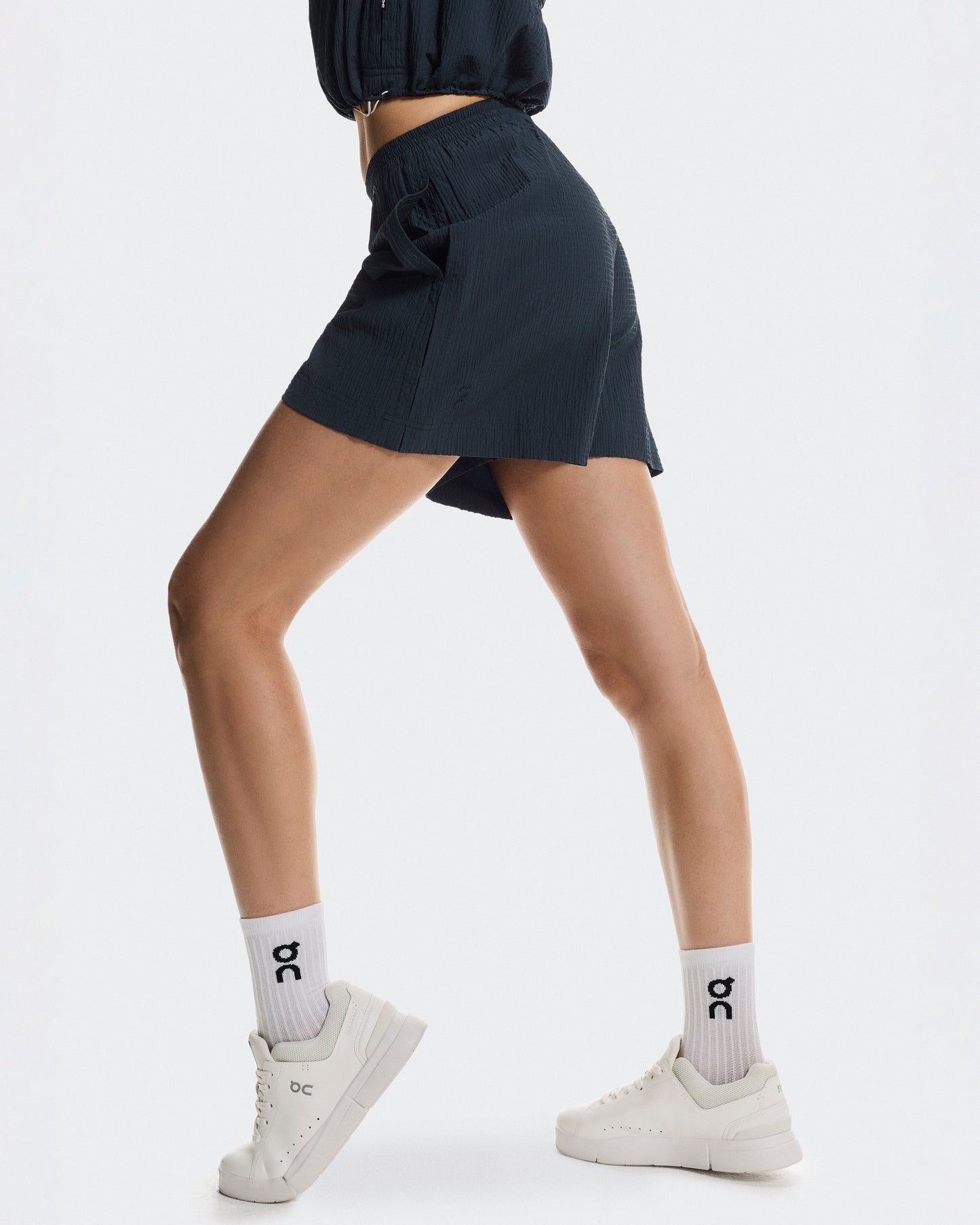 Women's Courtside Shorts Eaze Midnight - US 8353