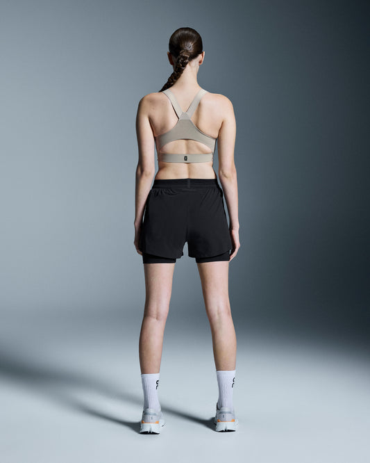 Women's 3" Performance 2/1 Shorts Black - US 8126