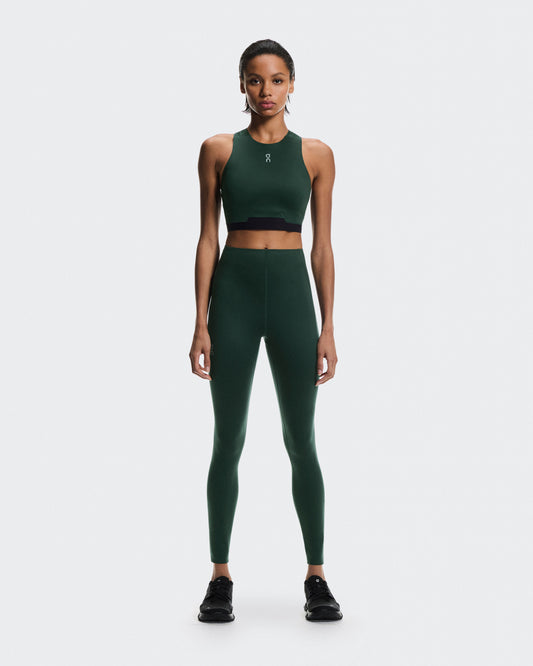 Women's Train 2-in-1 Crop Obsidian - US 7884