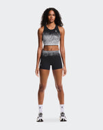 Women's Zero Short Tights Black | White - US 4835