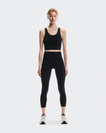 Women's Studio Open Back Crop Black - US 4632