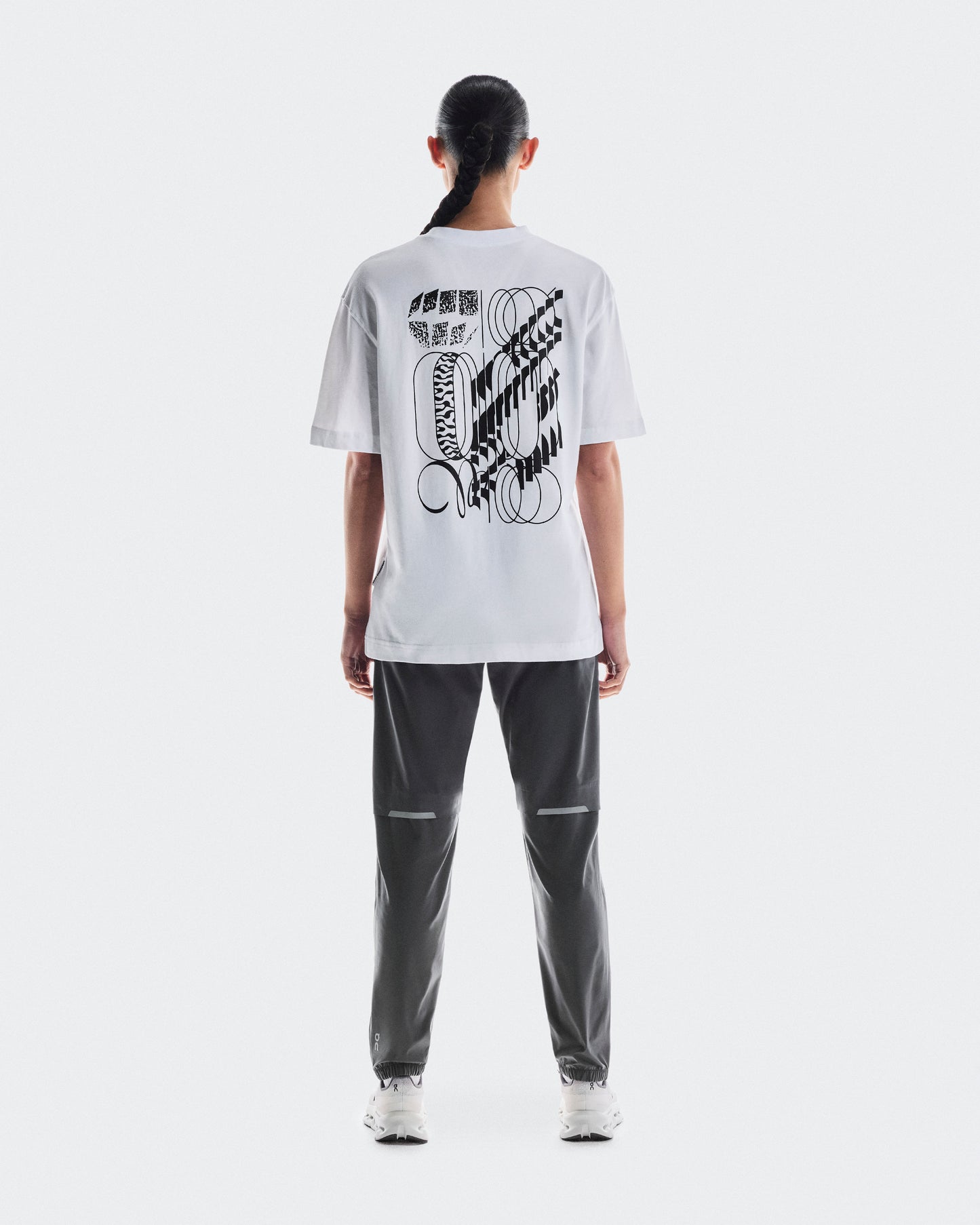 Women's Club-T Graphic White | Black - US 4738