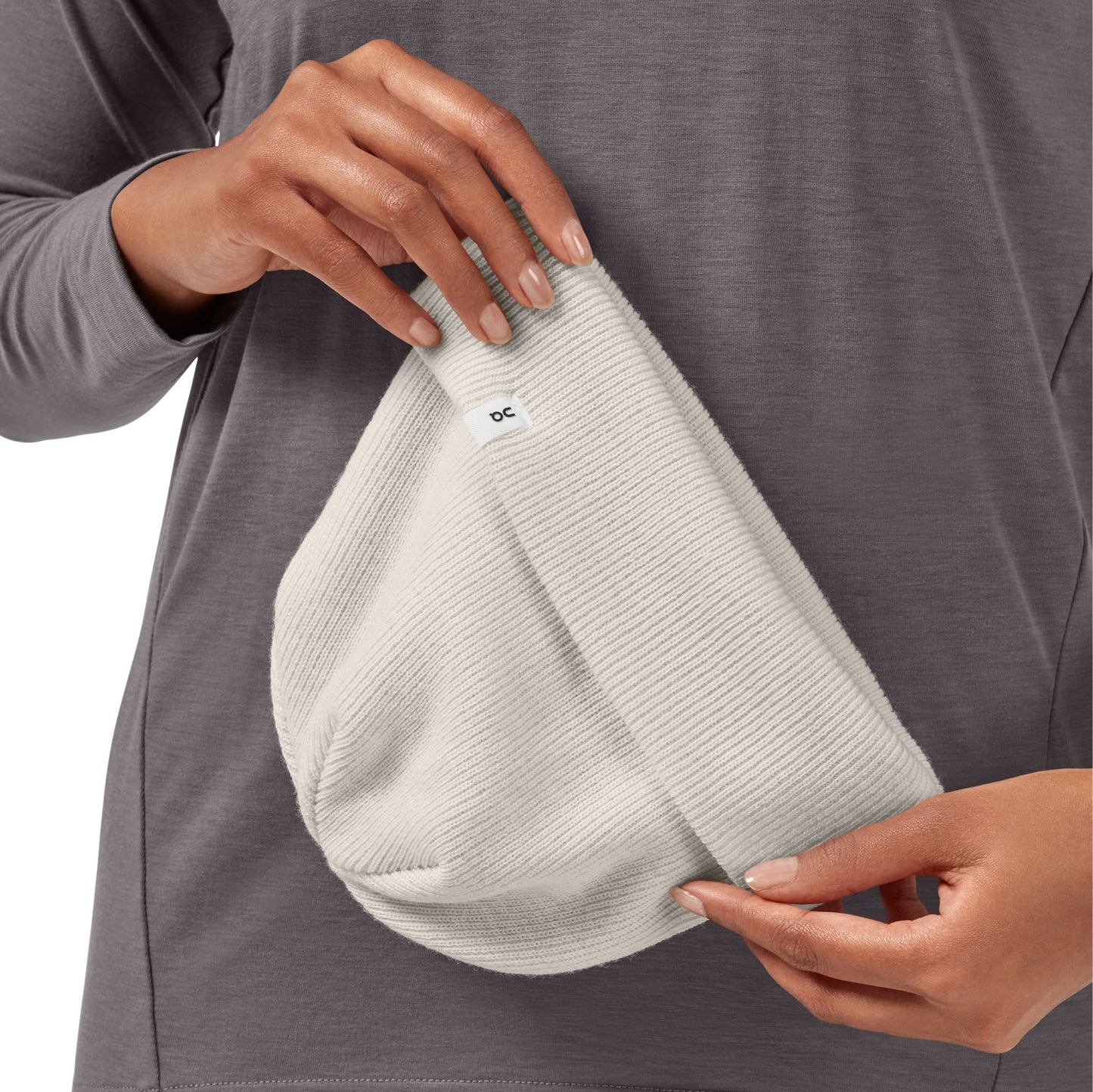 Merino Beanie White - US 3296