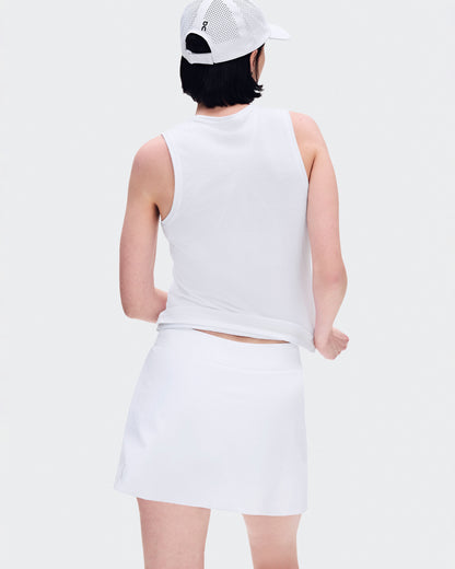 Women's Court Skirt Split LDN White - US 9528