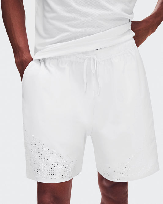 Men's 7" Court Shorts LDN White - US 8165
