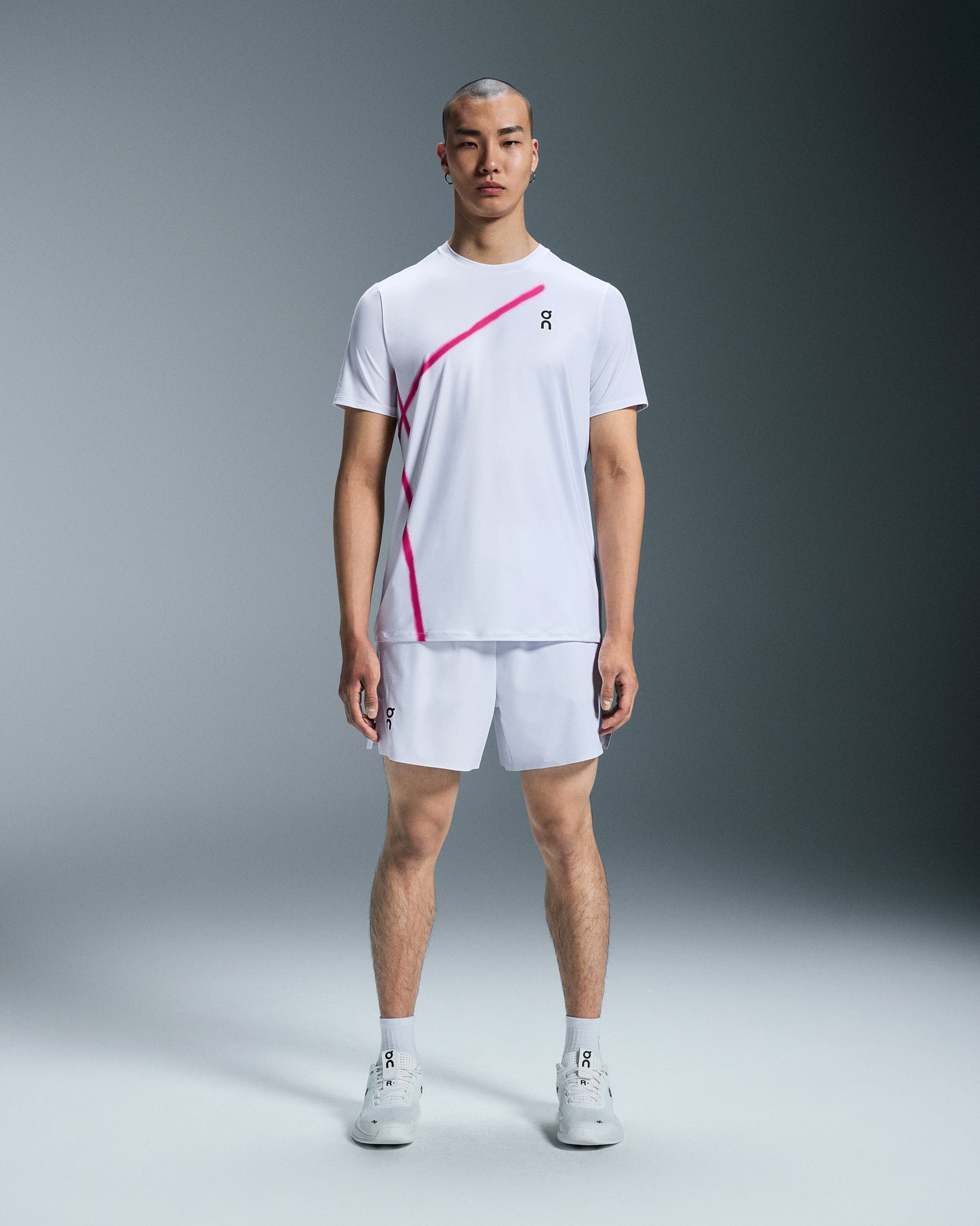 Men's Court Shorts White - US 8247