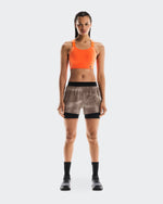 Women's 3" Performance Shorts AOP Cinder | Black - US 7667