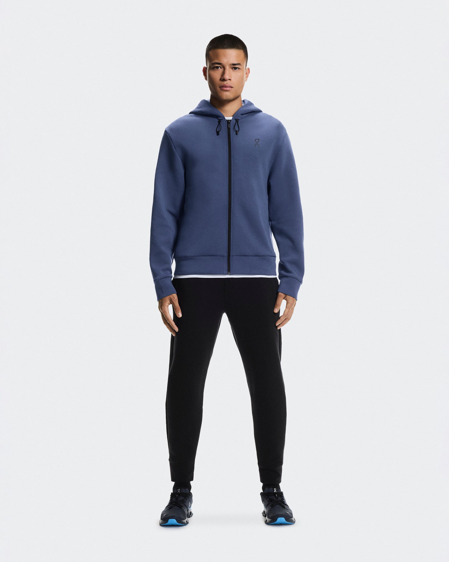 Men's Focus Tech Zip Hoodie Acai - US 8287