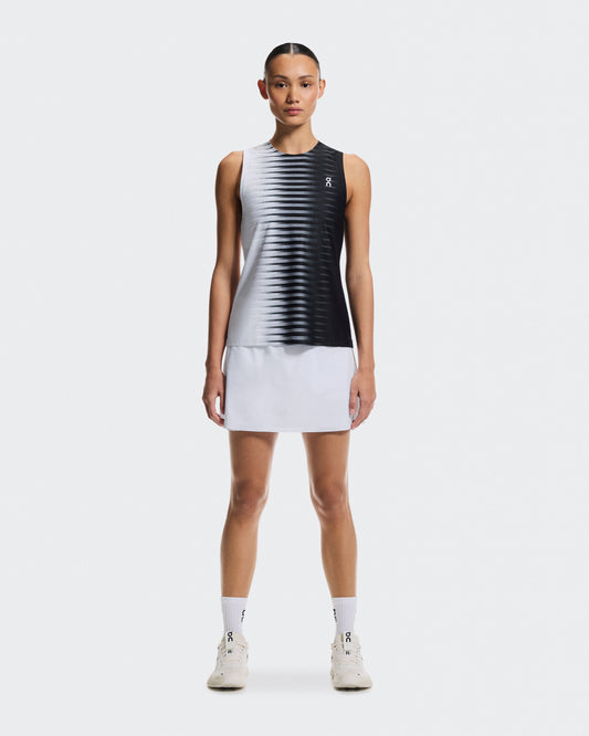 Women's Court Tank Edge Black | White - US 9546