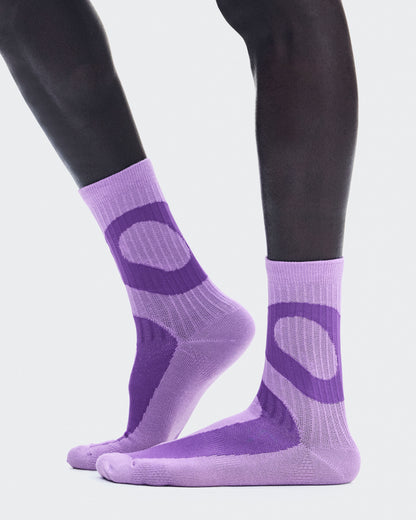 Liquid Logo Sock High 2P Aconite | Endive - US 9376