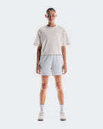 Women's Club Boxy-T Graphic Silver - US 7014