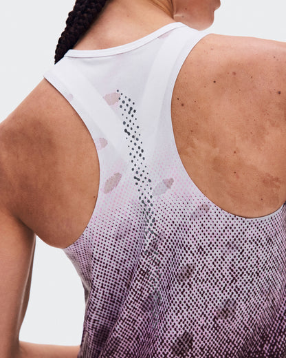 Women's Zero Tank Breathe Foxglove | White - US 9563
