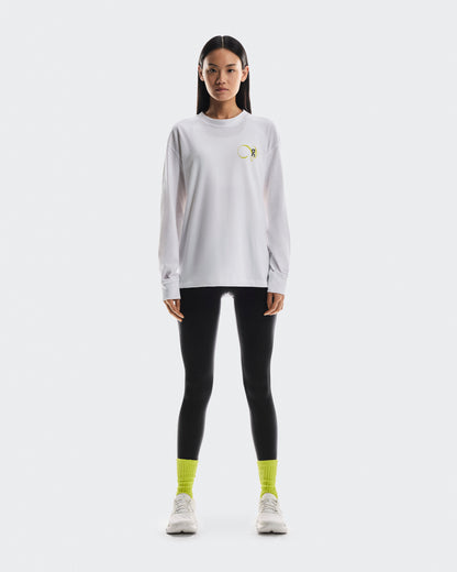 Women's Club Long-T Graphic White - US 5171