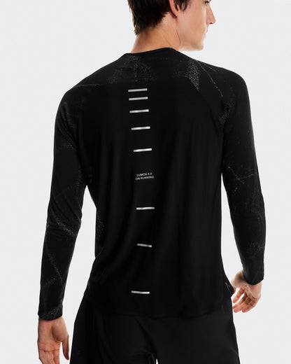 Men's Performance Long-T Lumos Black - US 9002