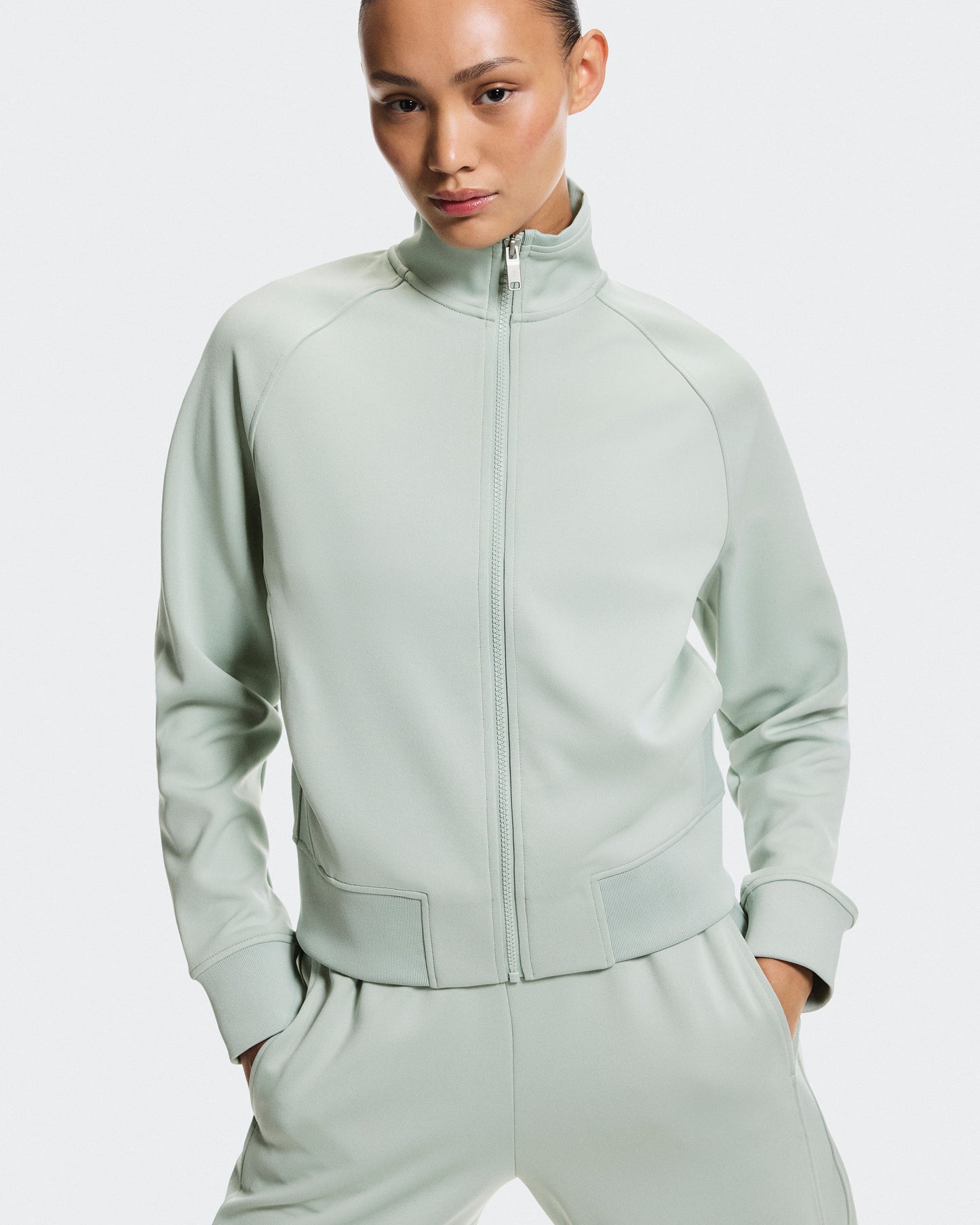 Women's Courtside Full-Zip Mineral - US 0008
