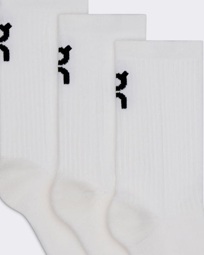 Kids Logo Sock High 3P Kids White - US 8265