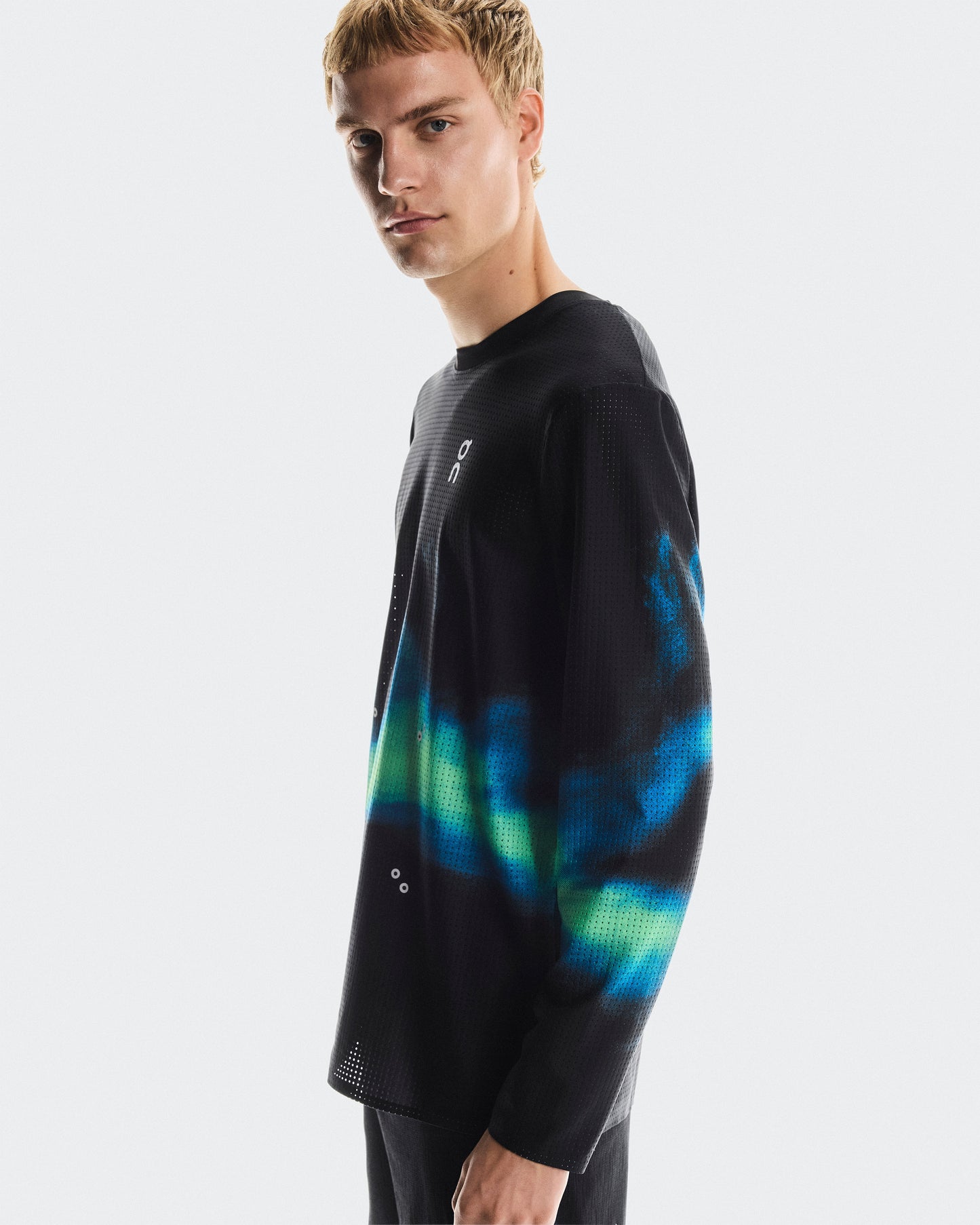 Men's Pace Mesh Long-T Black | Horizon - US 0410