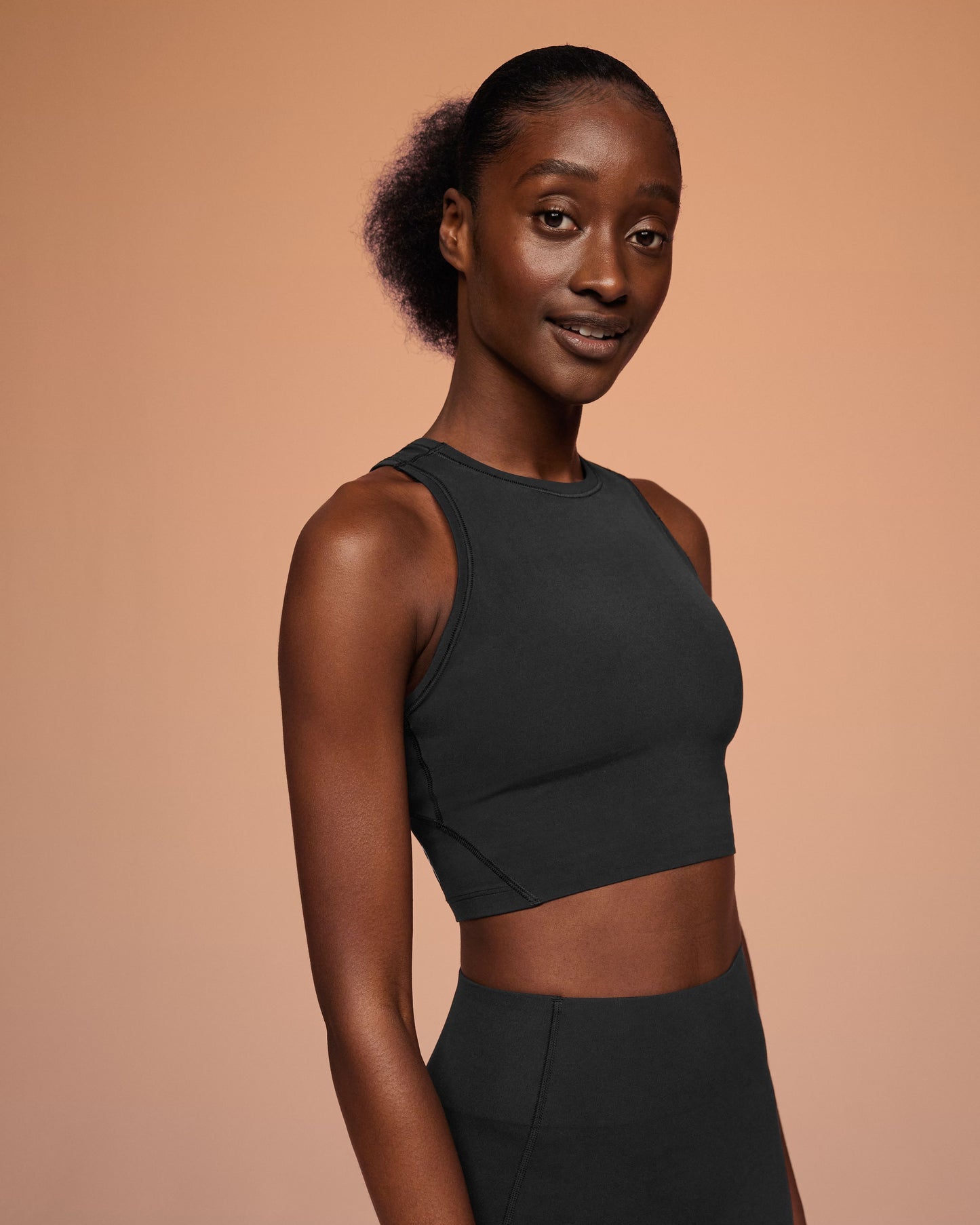 Women's Movement Crop Black - US 7197