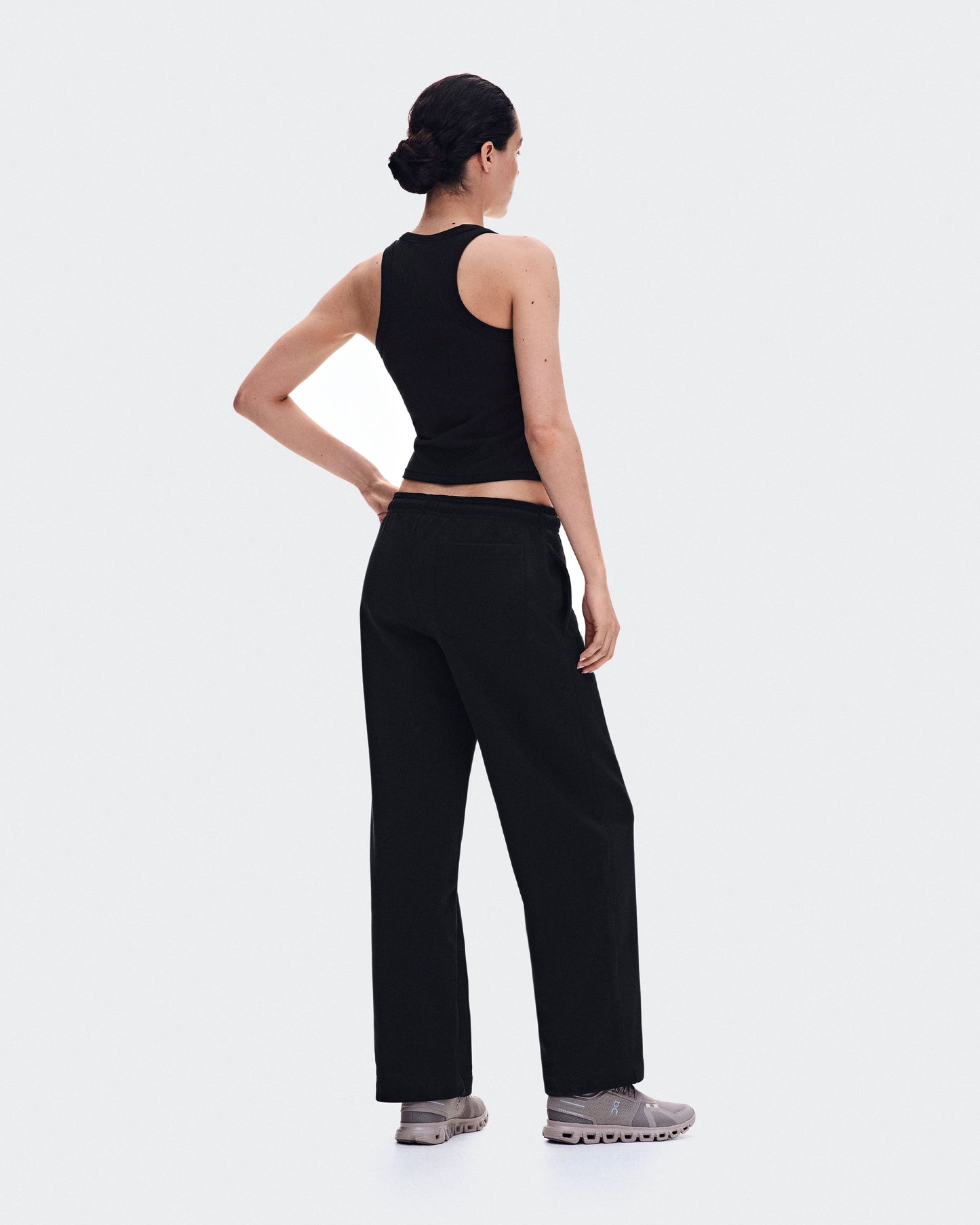 Women's All-Day Ribbed Tank Black - US 1393