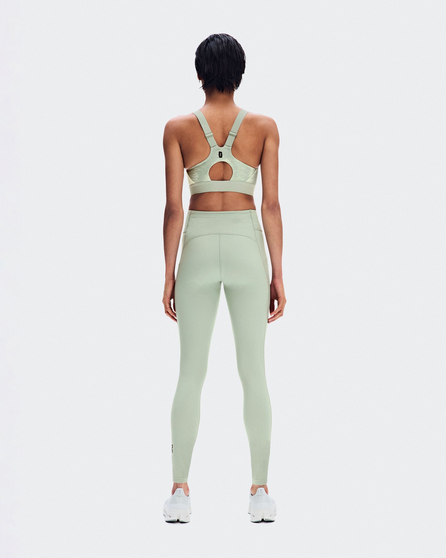 Women's Performance Bra Terra Seedling | Tin - US 3629