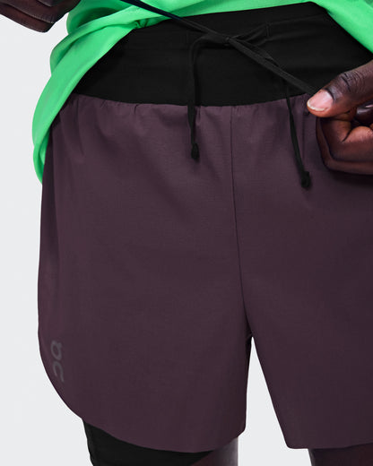 Men's Zero 2-in-1 Shorts Urchin | Black - US 2245