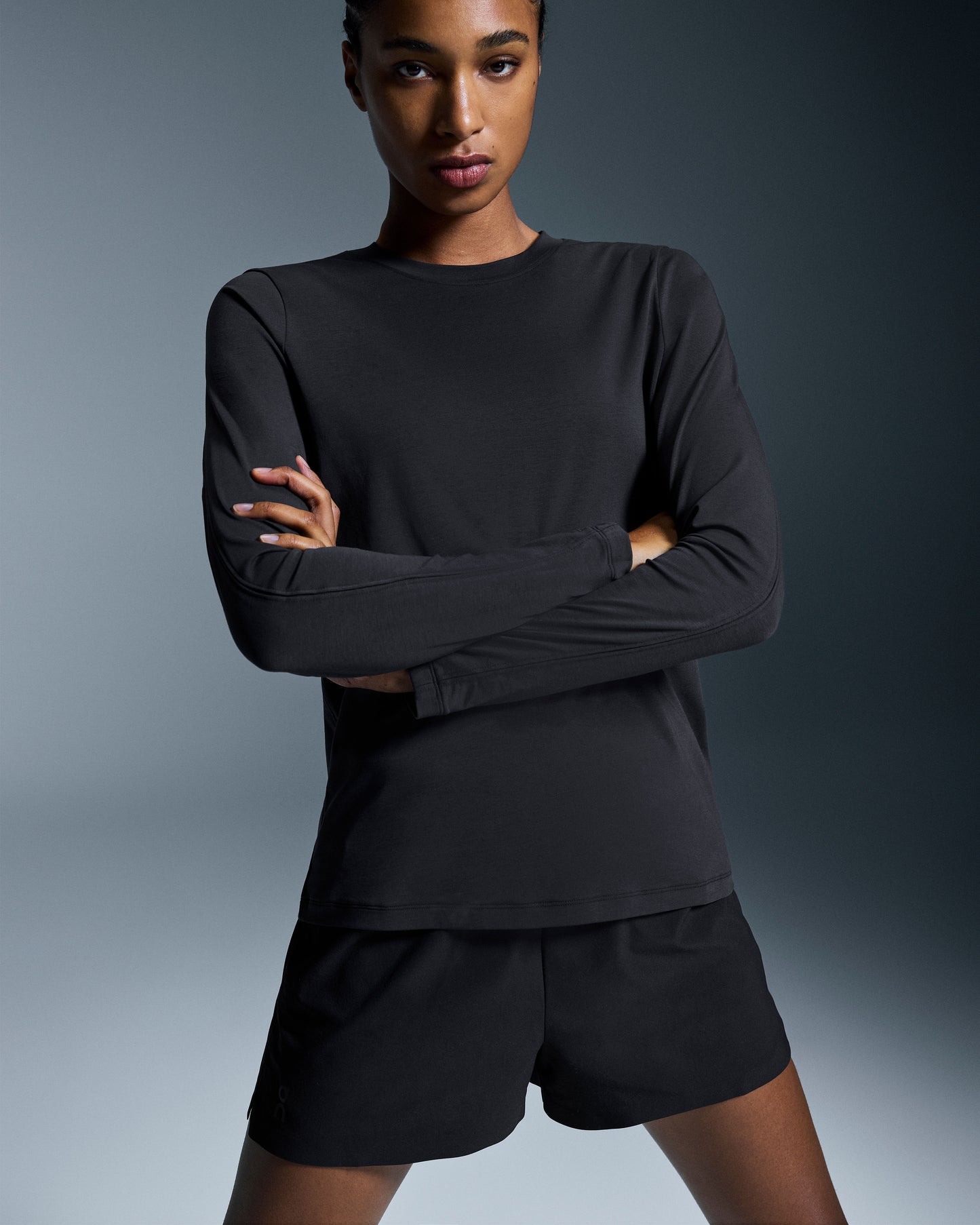 Women's Focus Long-T Black - US 6751