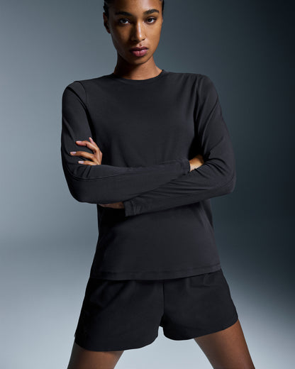 Women's Focus Long-T Black - US 6751