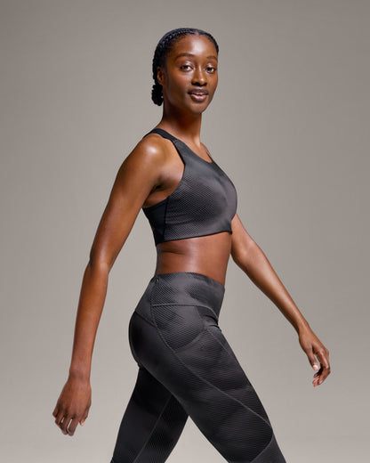 Women's Performance Graphic Bra Black - US 6522