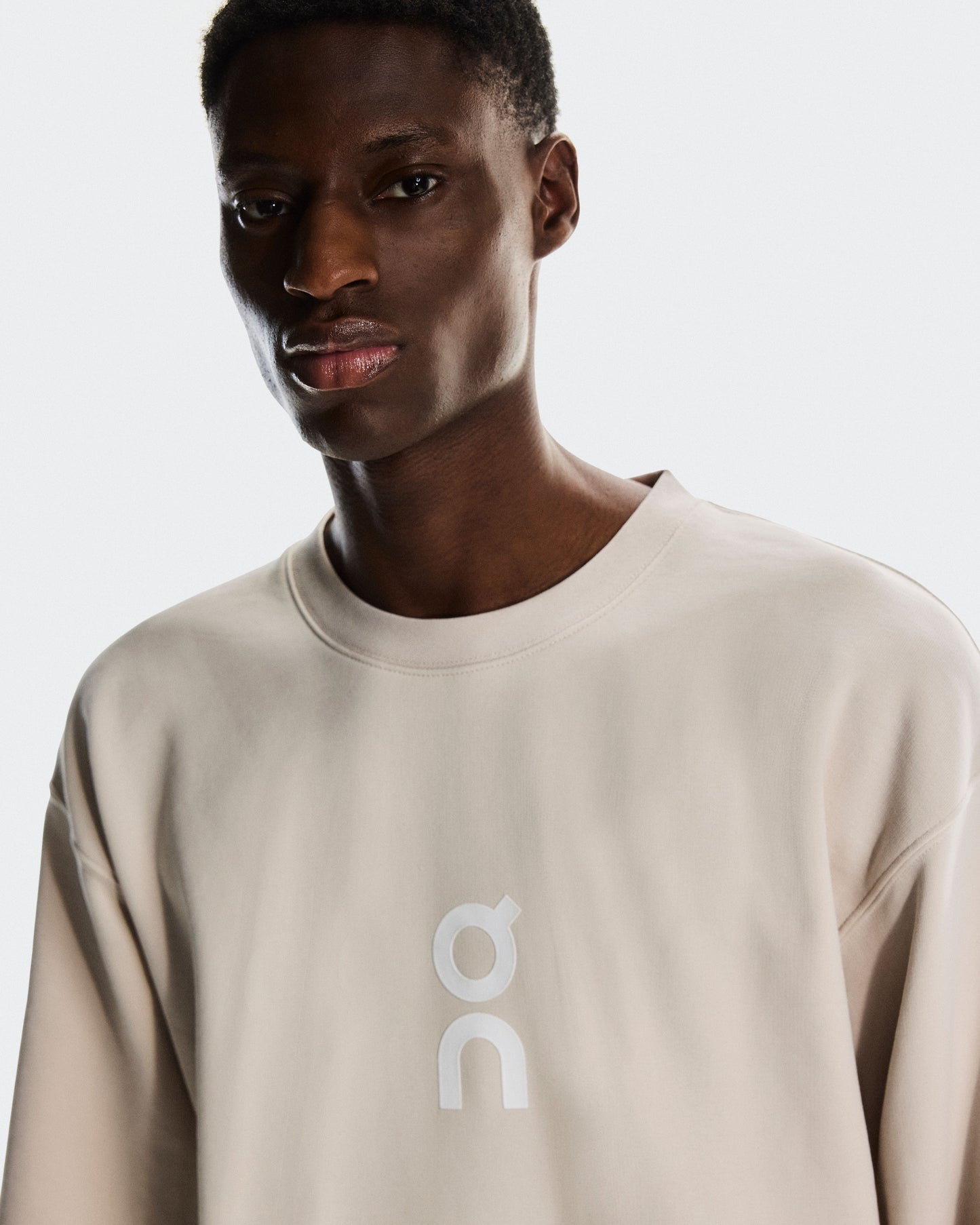 Men's Club Crew Graphic Silver - US 9710
