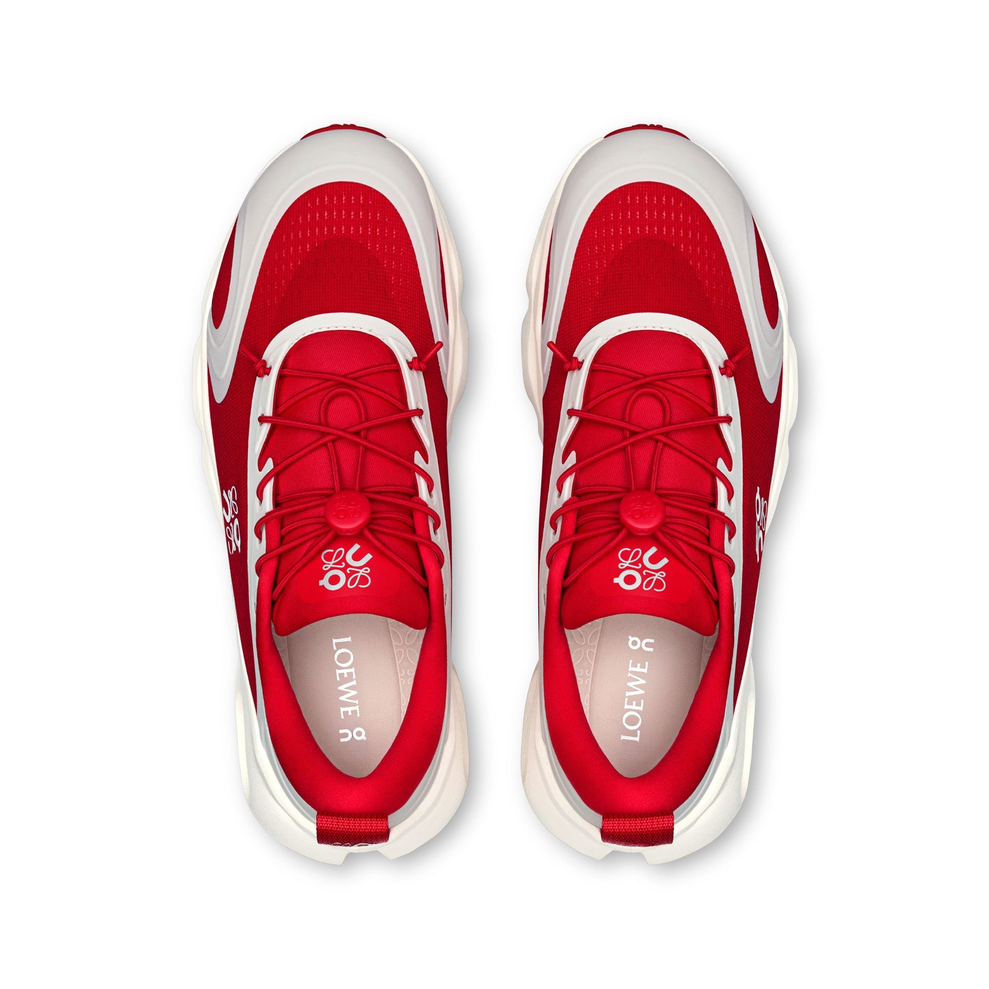 Women's Cloudsolo LOEWE Red | Eggshell - US 6667