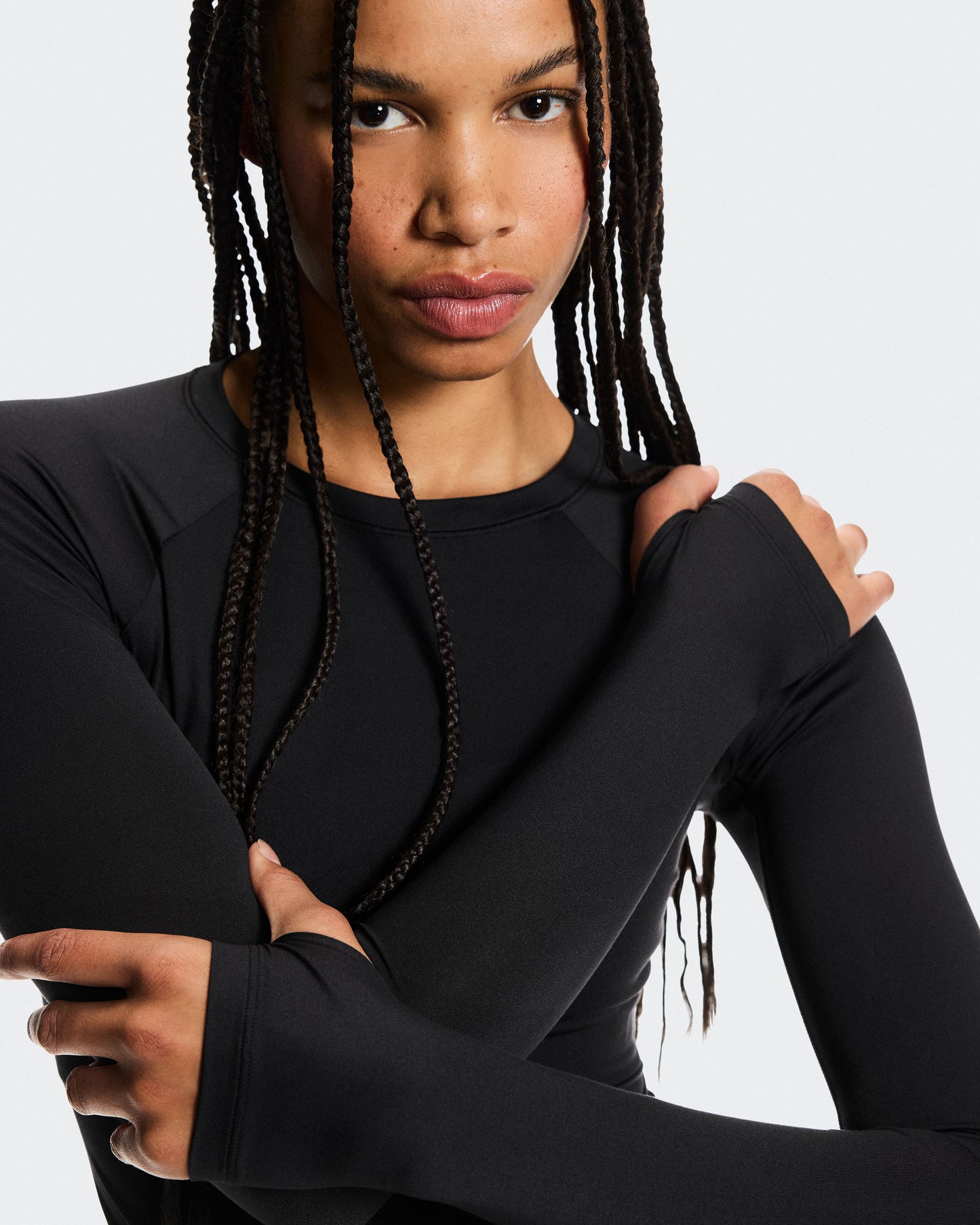 Women's Studio Long-T Black - US 4517