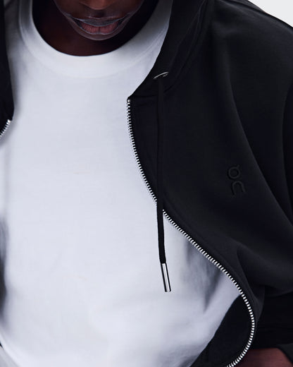 Men's Club Collective Full Zip Hoodie Black - US 7212