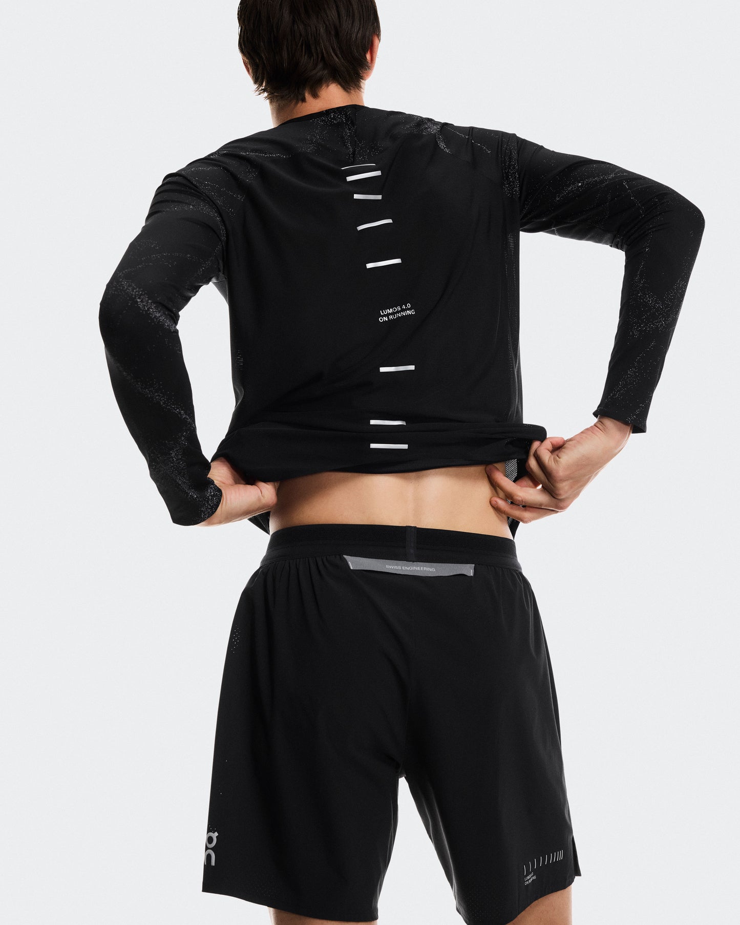 Men's Performance Shorts Lumos Eclipse | Black - US 2961