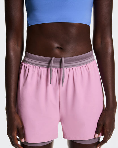 Women's 3" Performance 2/1 Shorts Sakura | Dewberry - US 5149
