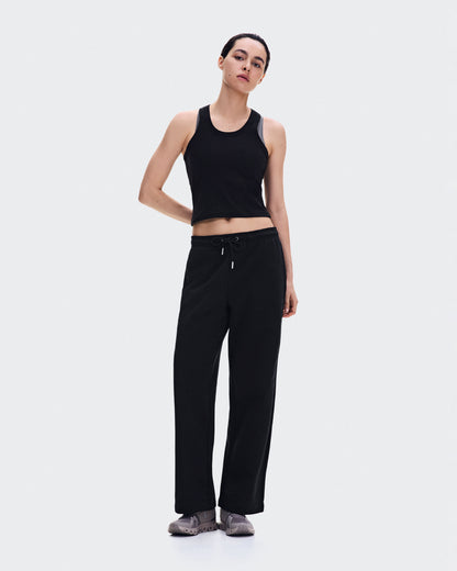 Women's All-Day Ribbed Tank Black - US 1393